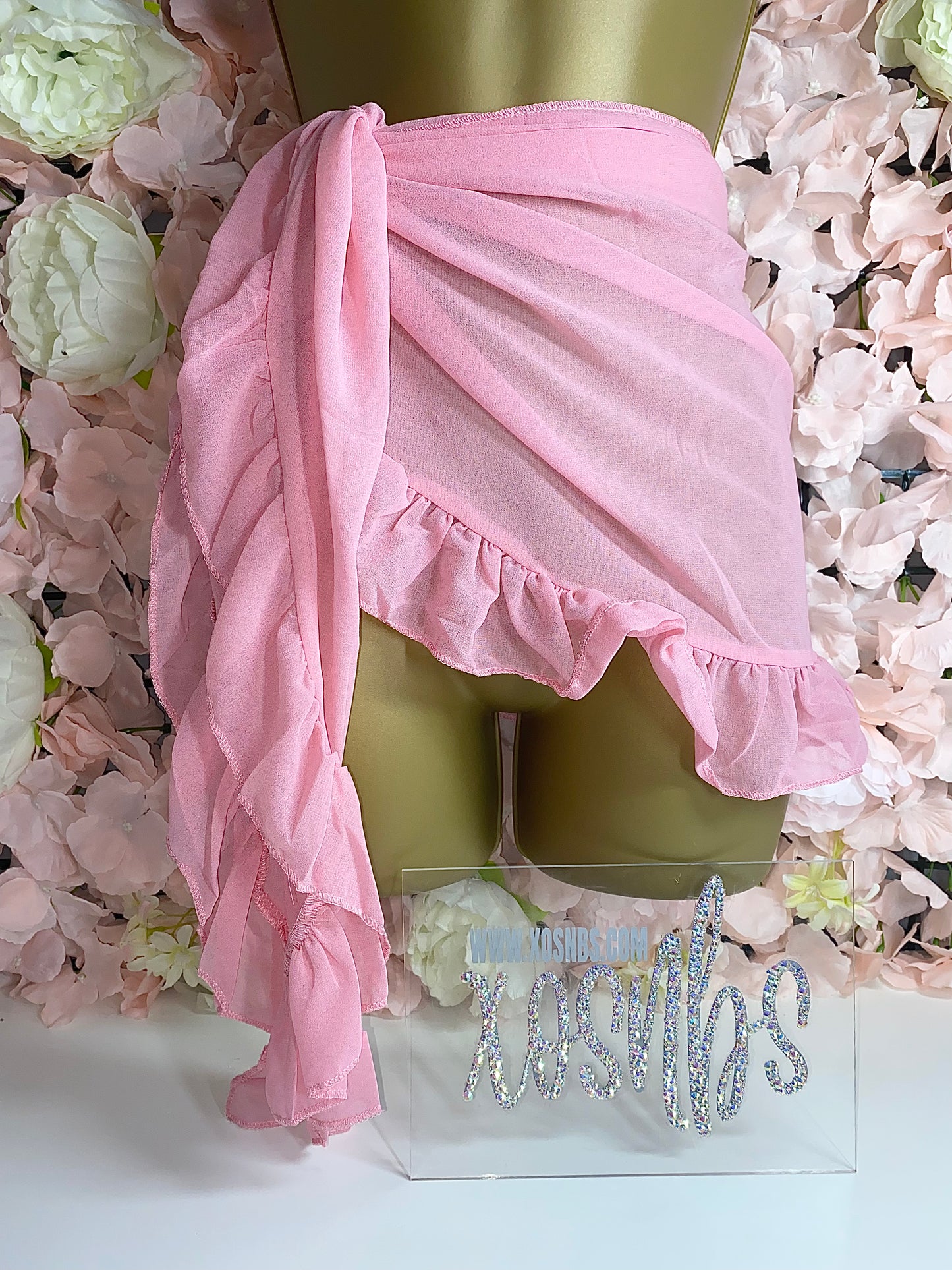 Ruffle Sarong | Pink