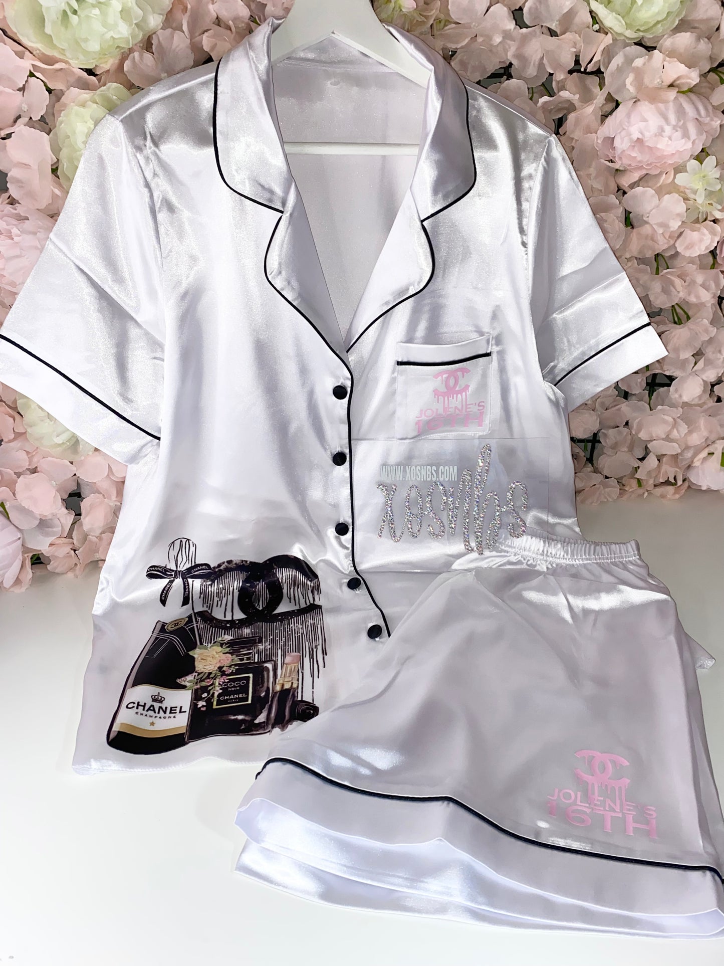 Chanel discount silk pajamas