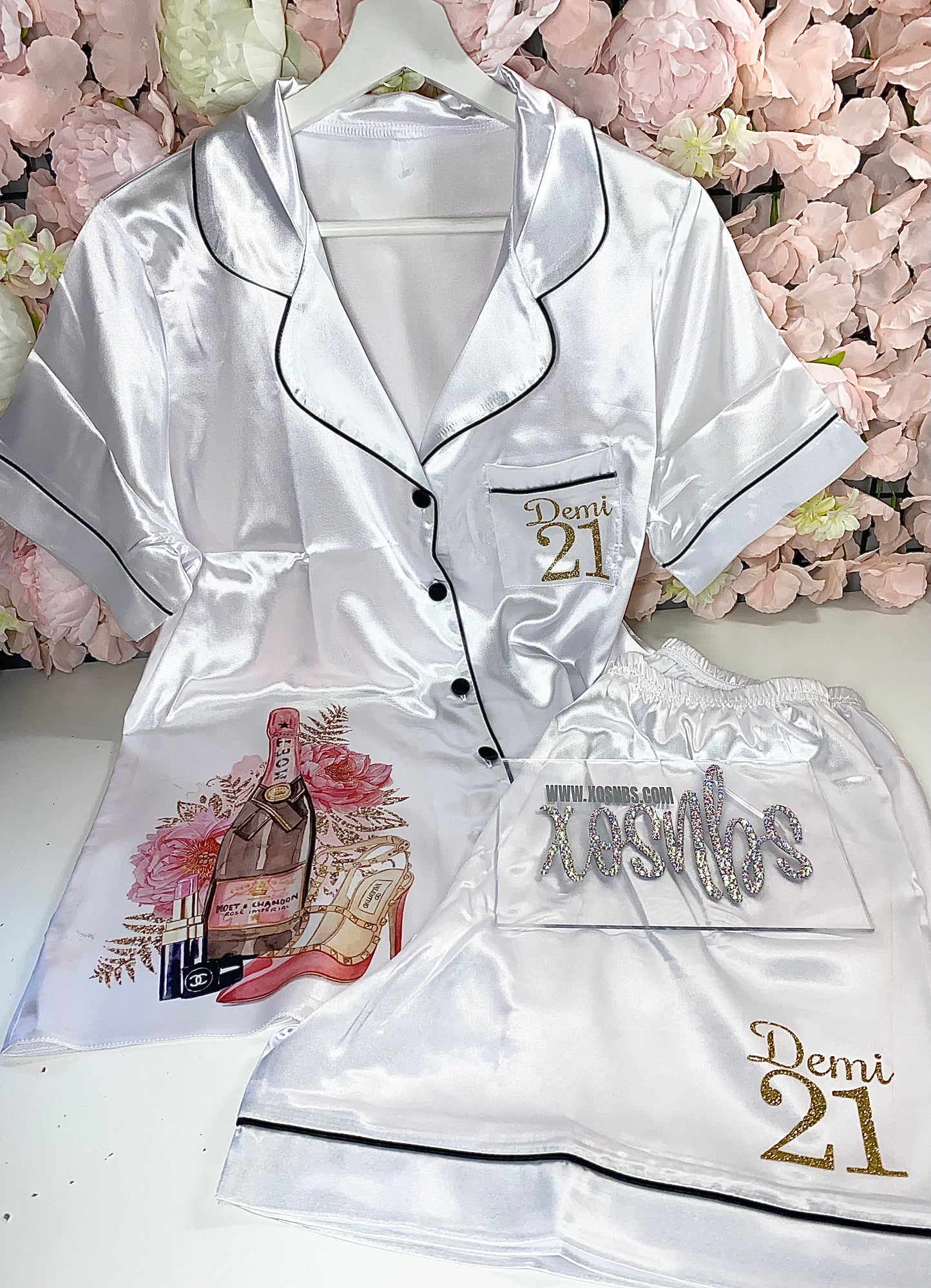 The Floral Moët Set  - Adults